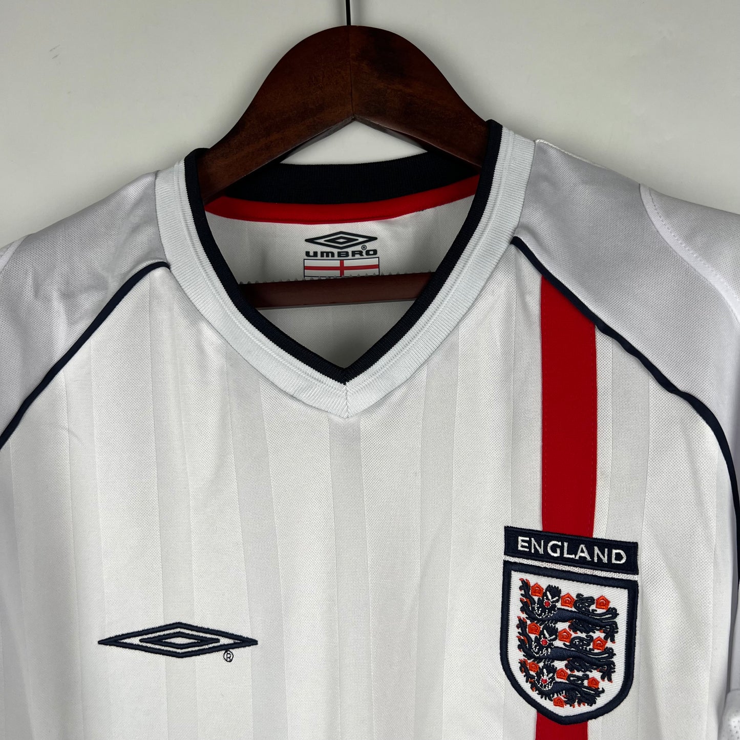 Inglaterra 2002 Home Long Sleeve