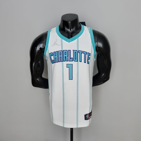 Charlotte Hornet White | 75th Anniversary
