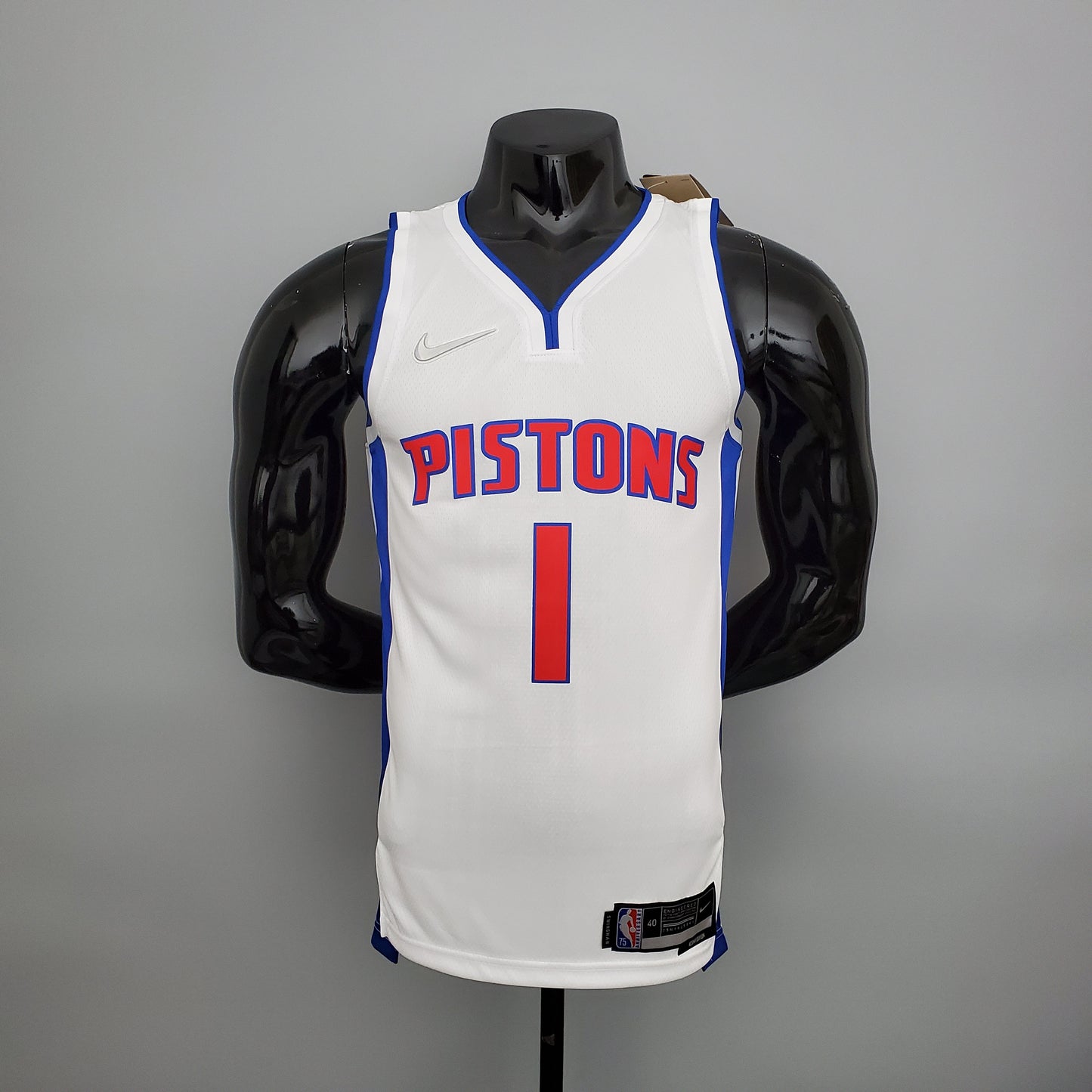 Detroit Pistons White | 75th Anniversary