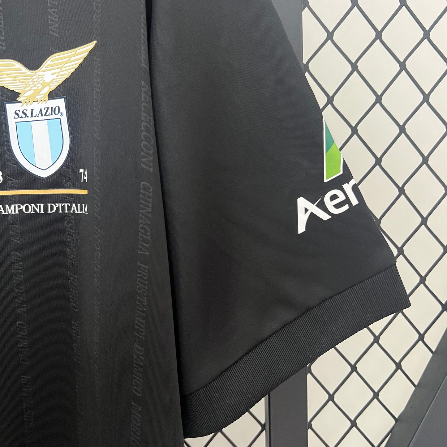 Lazio 24/25 Home Versão Aniversário Preto