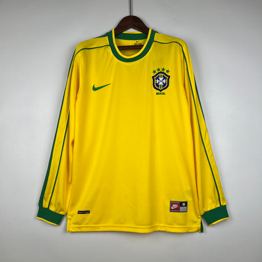 Brasil 1998 Home Long Sleeve