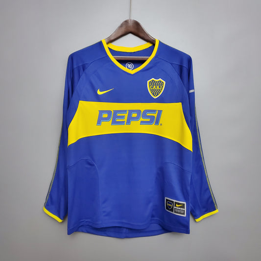 Boca Juniors 03/04 Home Long Sleeve