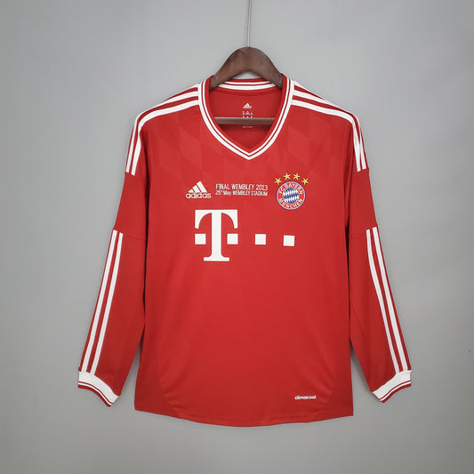 Bayern Munich 13/14 Champions League Home Long Sleeve
