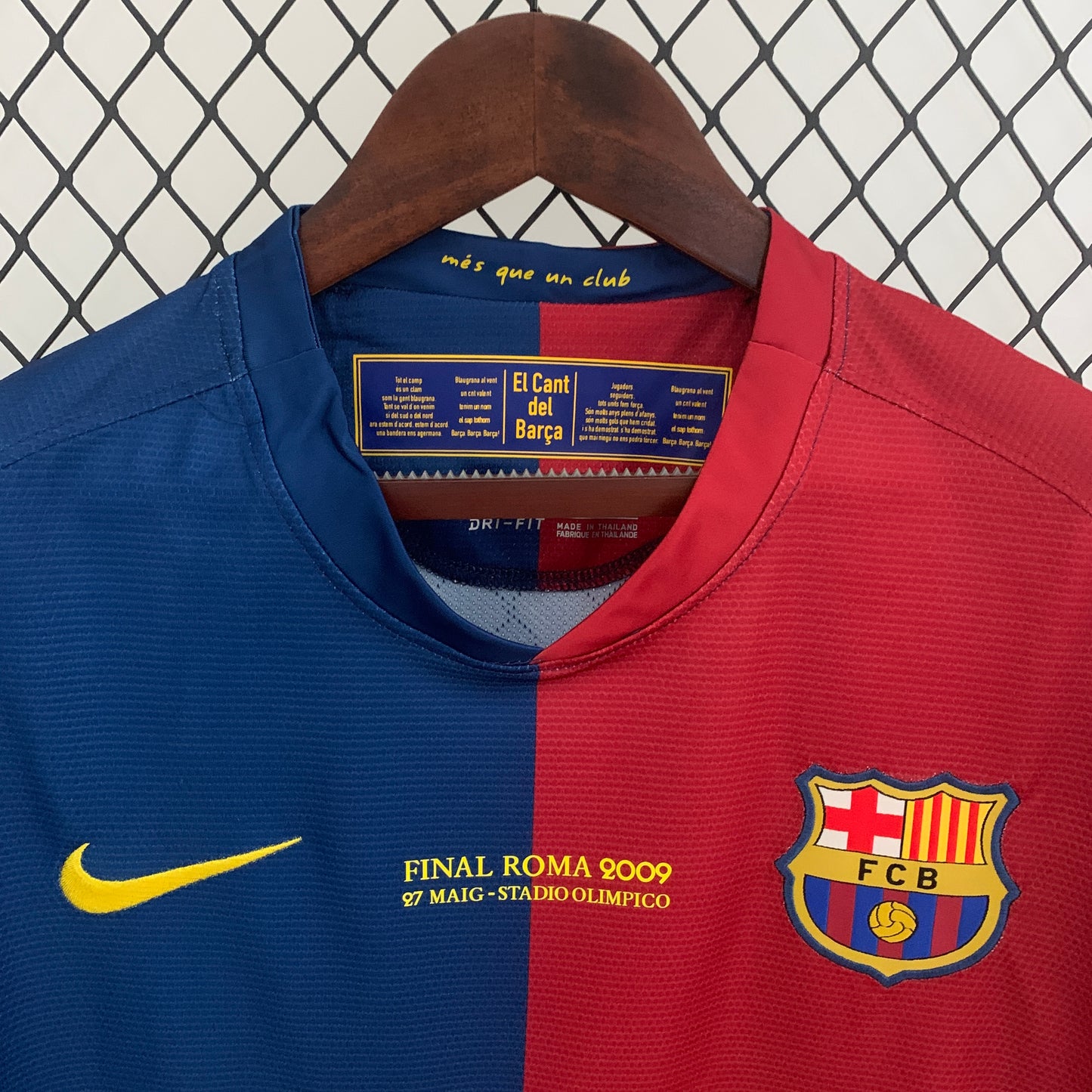 Barcelona 08/09 Champions League Home Long Sleeve