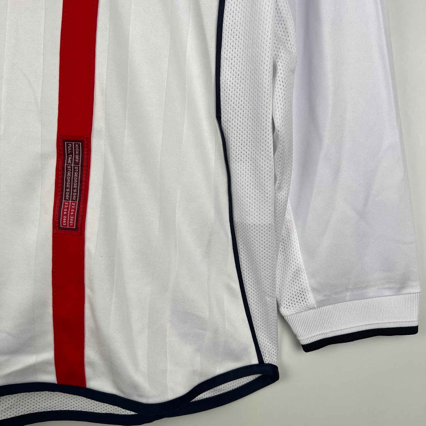 Inglaterra 2002 Home Long Sleeve