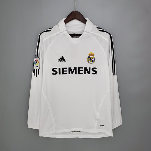 Real Madrid 05/06 home Long Sleeve