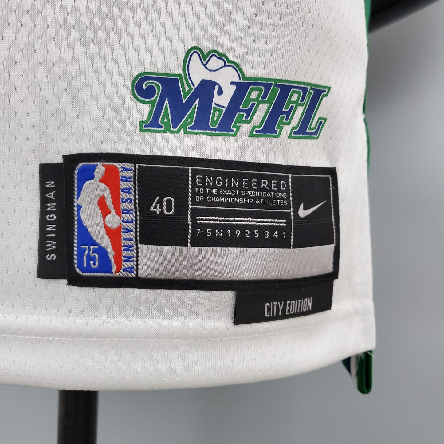 Dallas Mavericks White/Green | 75th Anniversary