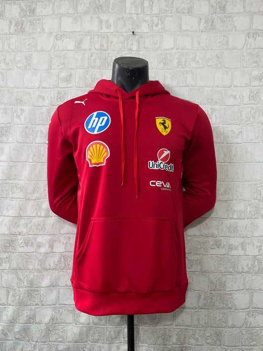Scuderia Ferrari 2025 Team Hooded Sweat