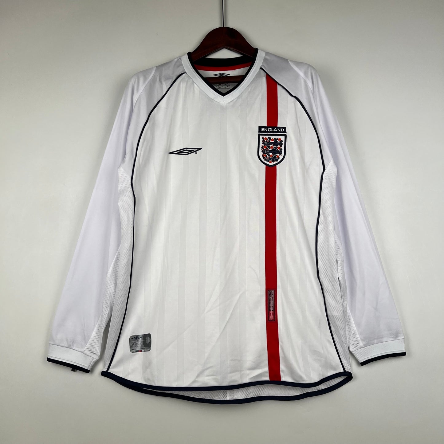 Inglaterra 2002 Home Long Sleeve