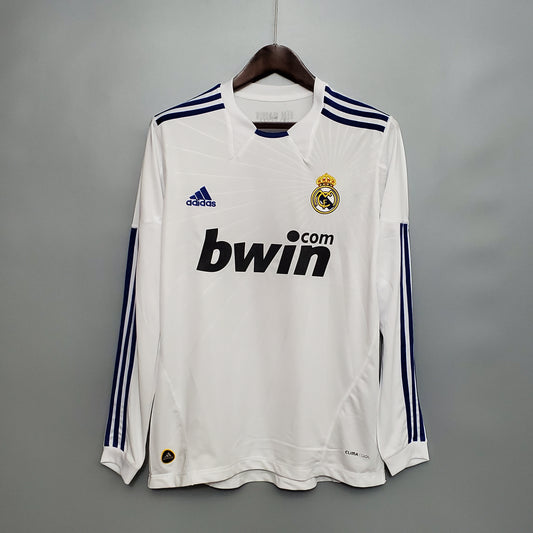 Real Madrid 10/11 Home Long Sleeve