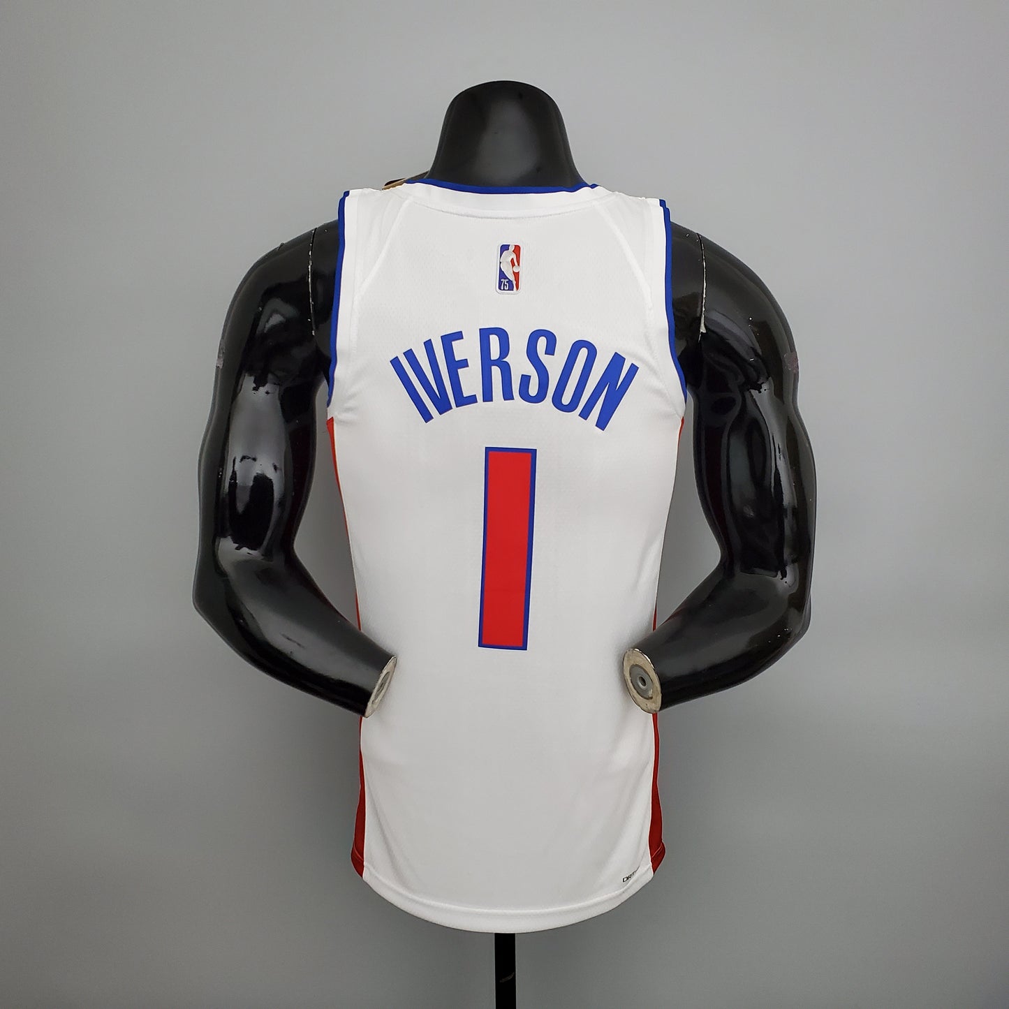 Detroit Pistons White | 75th Anniversary
