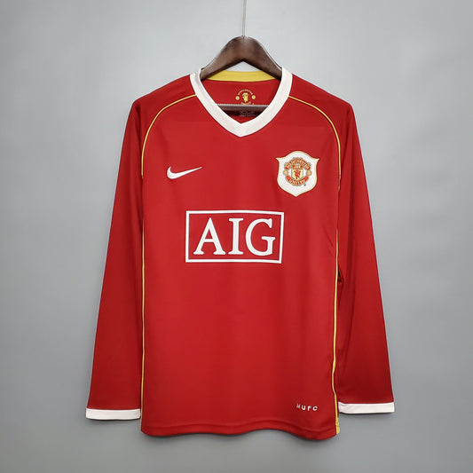 Manchester United 06/07 Home Long Sleeve