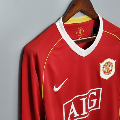 Manchester United 06/07 Home Long Sleeve