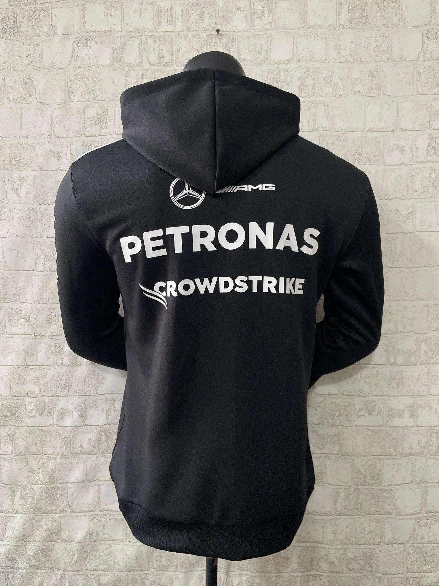 Mercedes AMG Petronas adidas F1 2025 Team Hoodie - Black