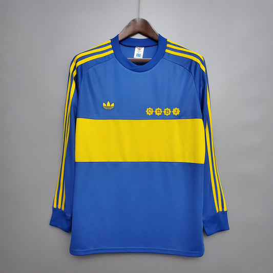 Boca Juniors 1981 Home Long Sleeve