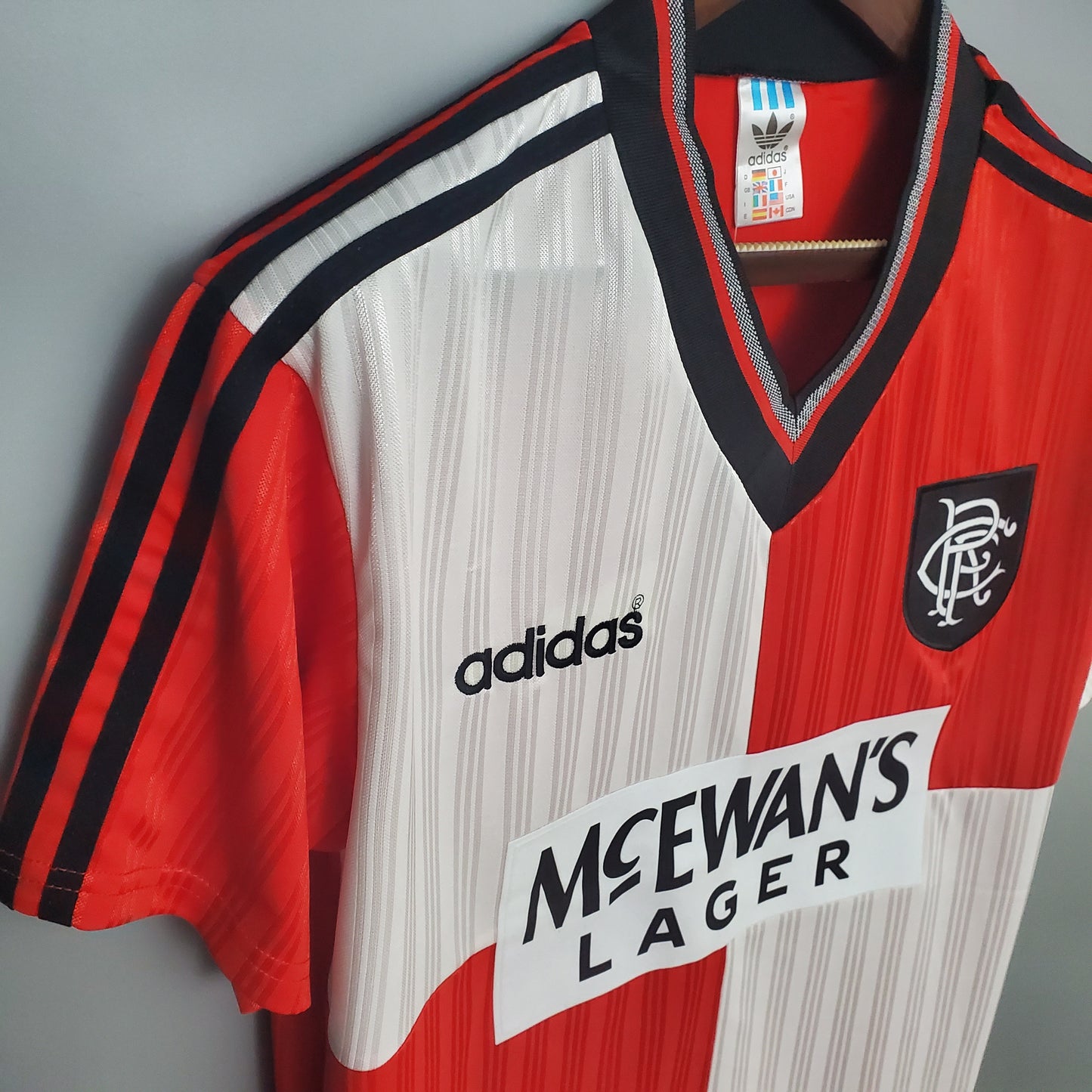 Rangers 95/96 Red and White
