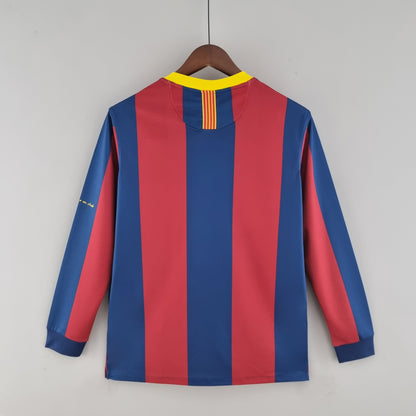 Barcelona 10/11 UEFA Champions League Home Long Sleeve
