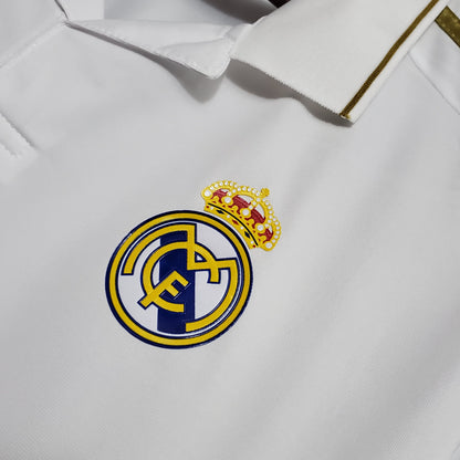 Real Madrid 11/12 Home Long Sleeve