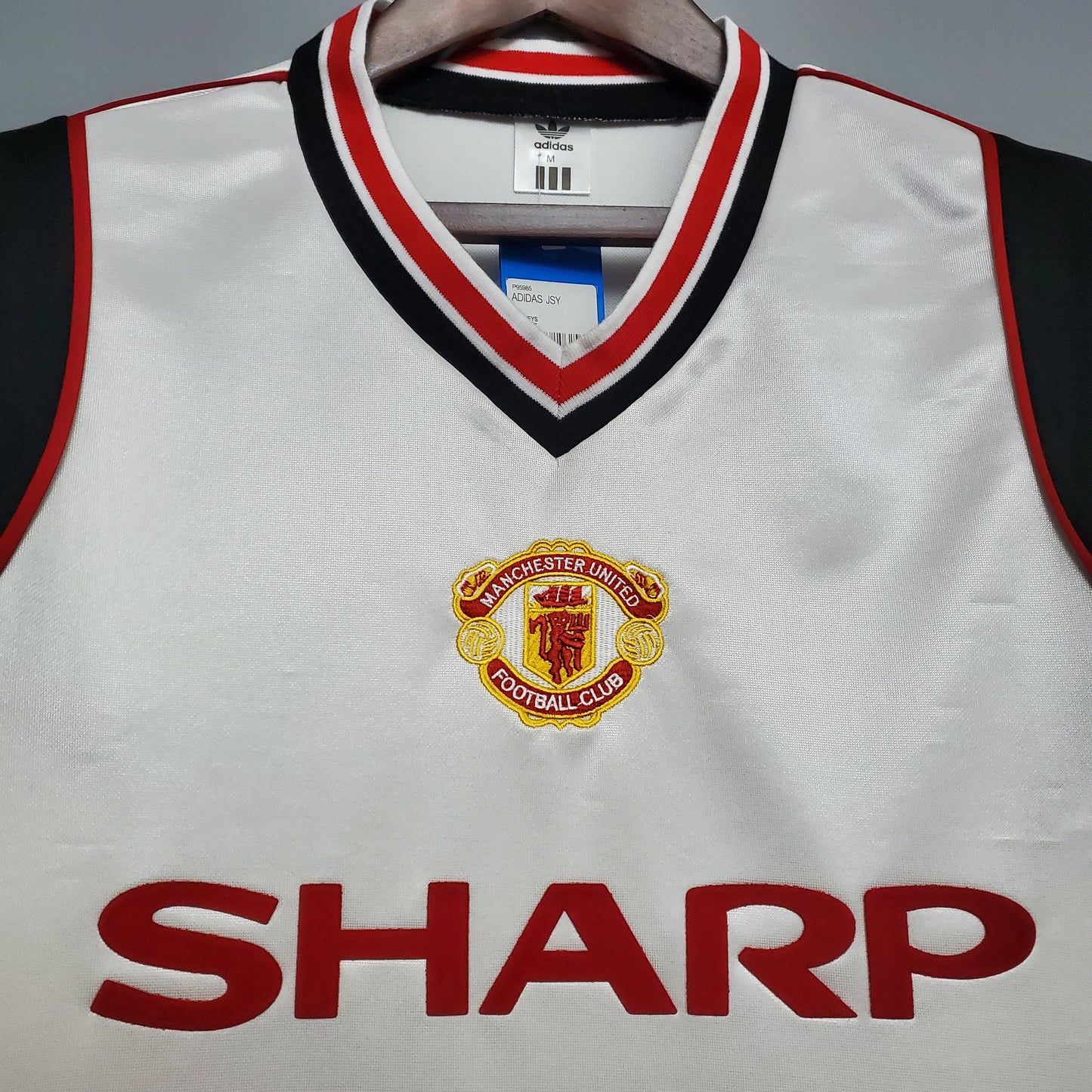 Manchester United 1985 white