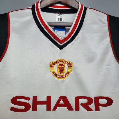 Manchester United 1985 white