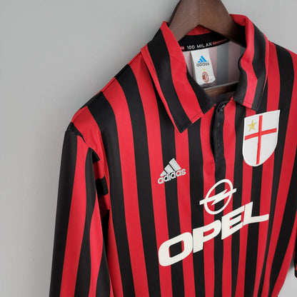 AC Milan 99/00 Home Long Sleeve