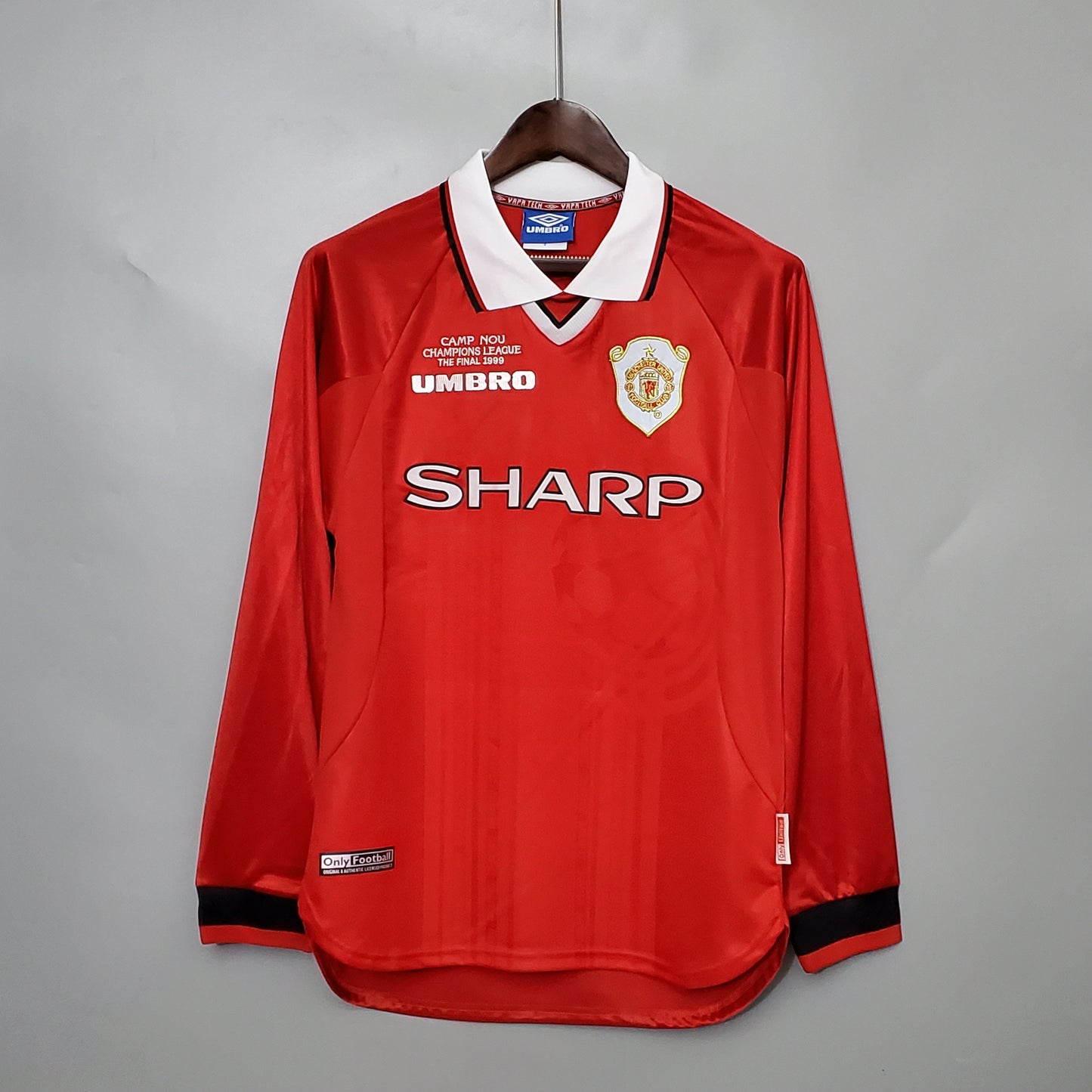 Manchester United 99/00 Champions League Version Home Long Sleeve