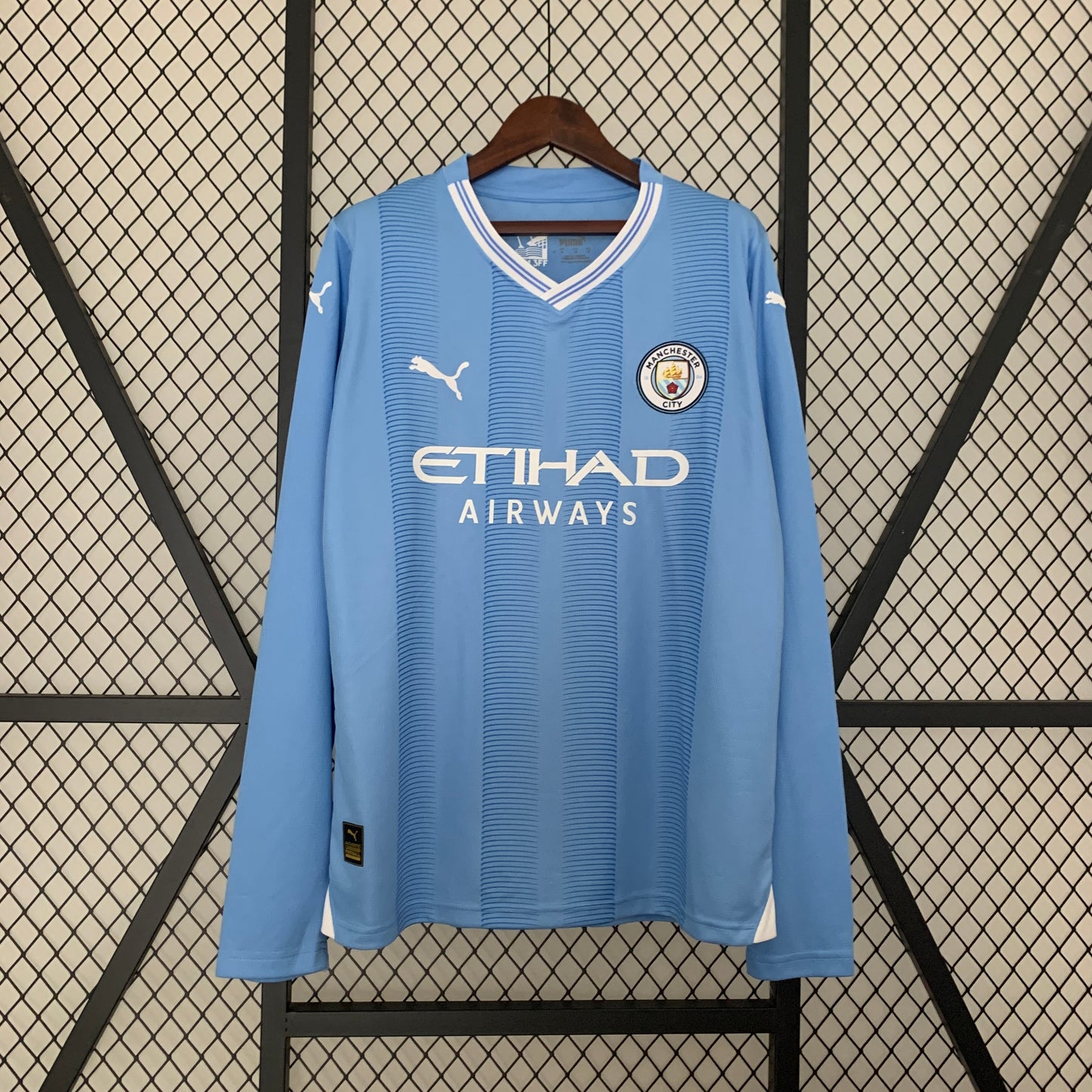 Manchester City Home 23/24 Long Sleeve