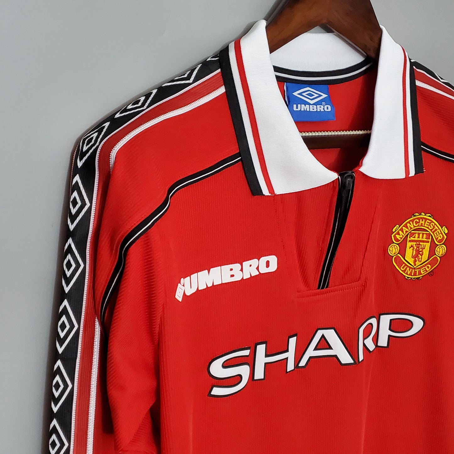 Manchester United 98/99 Home Long Sleeve