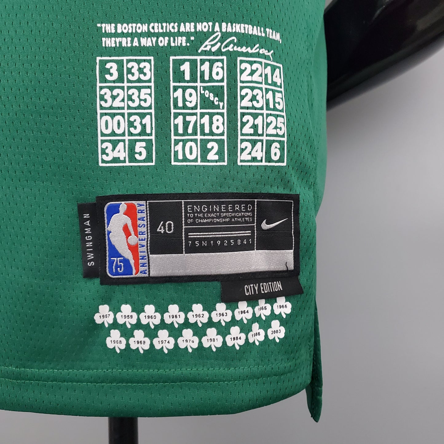 Boston Celtics Dark Green | 75th Anniversary