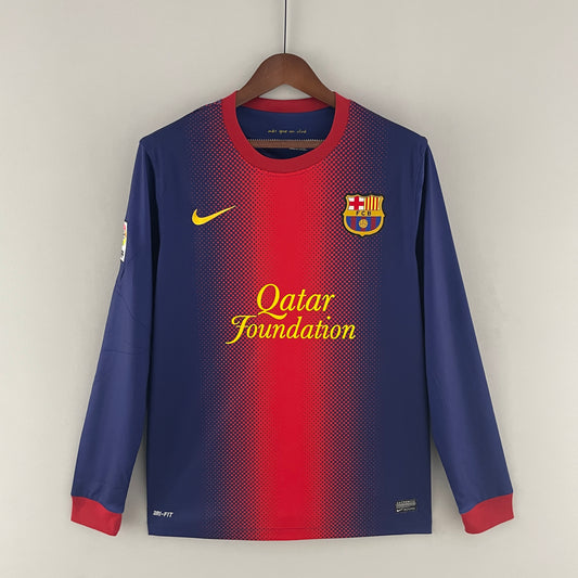 Barcelona 12/13 Home Long Sleeve