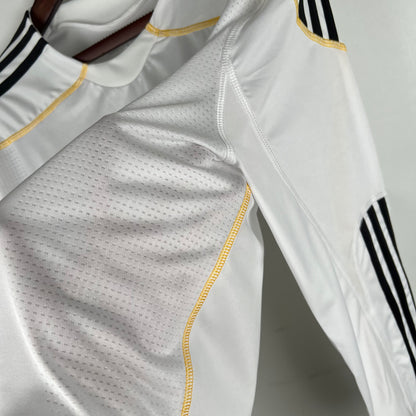 Real Madrid 09/10 Home Long Sleeve