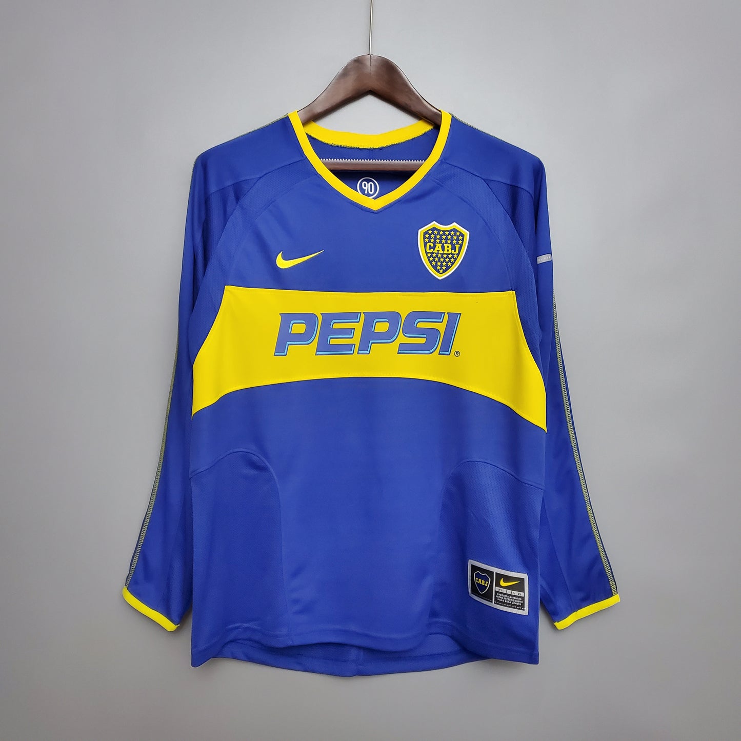 Boca Juniors 03/04 Home Long Sleeve