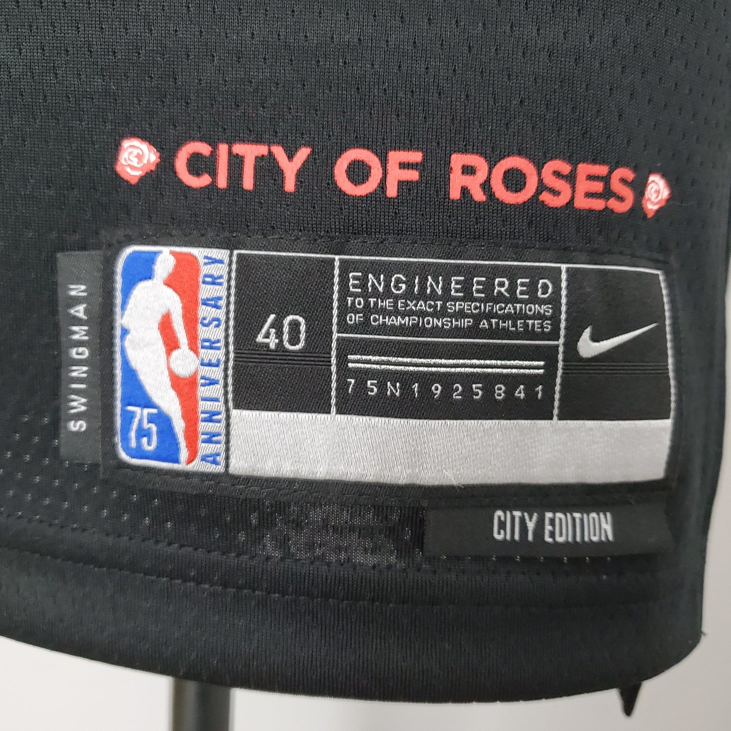 Portland Trail Blazers Black | 75th Anniversary