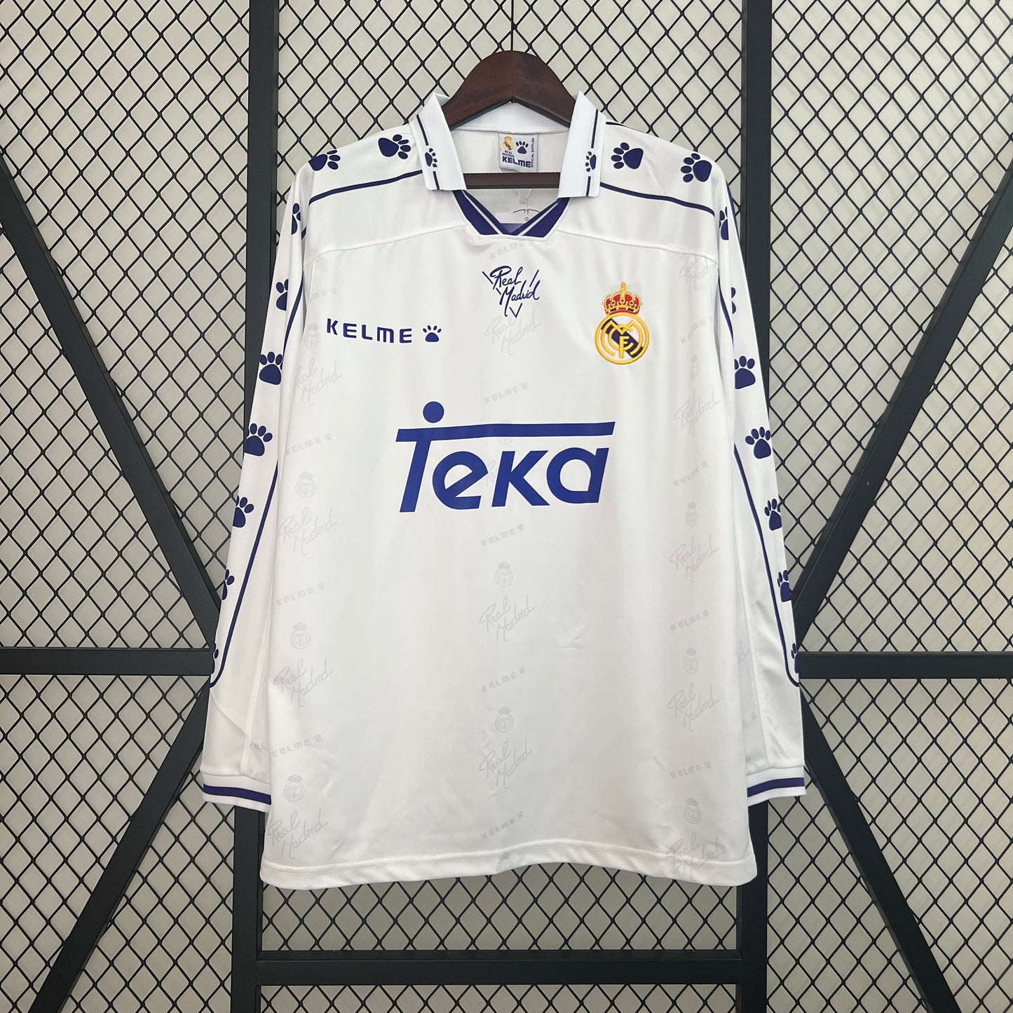 Real Madrid Home 95/96 Long Sleeve