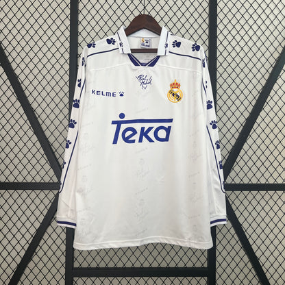 Real Madrid Home 95/96 Long Sleeve