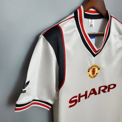 Manchester United 1985 white