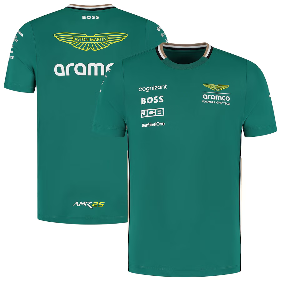 Aston Martin Aramco Cognizant F1 2025 Team T-Shirt