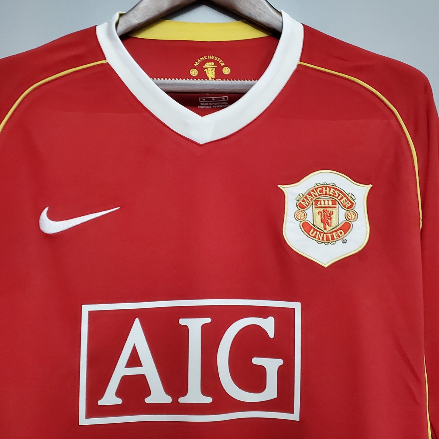 Manchester United 06/07 Home Long Sleeve