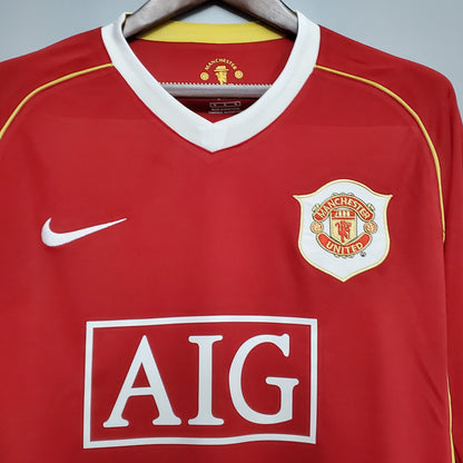 Manchester United 06/07 Home Long Sleeve