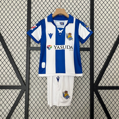 Real Sociedad Home Kids 24/25