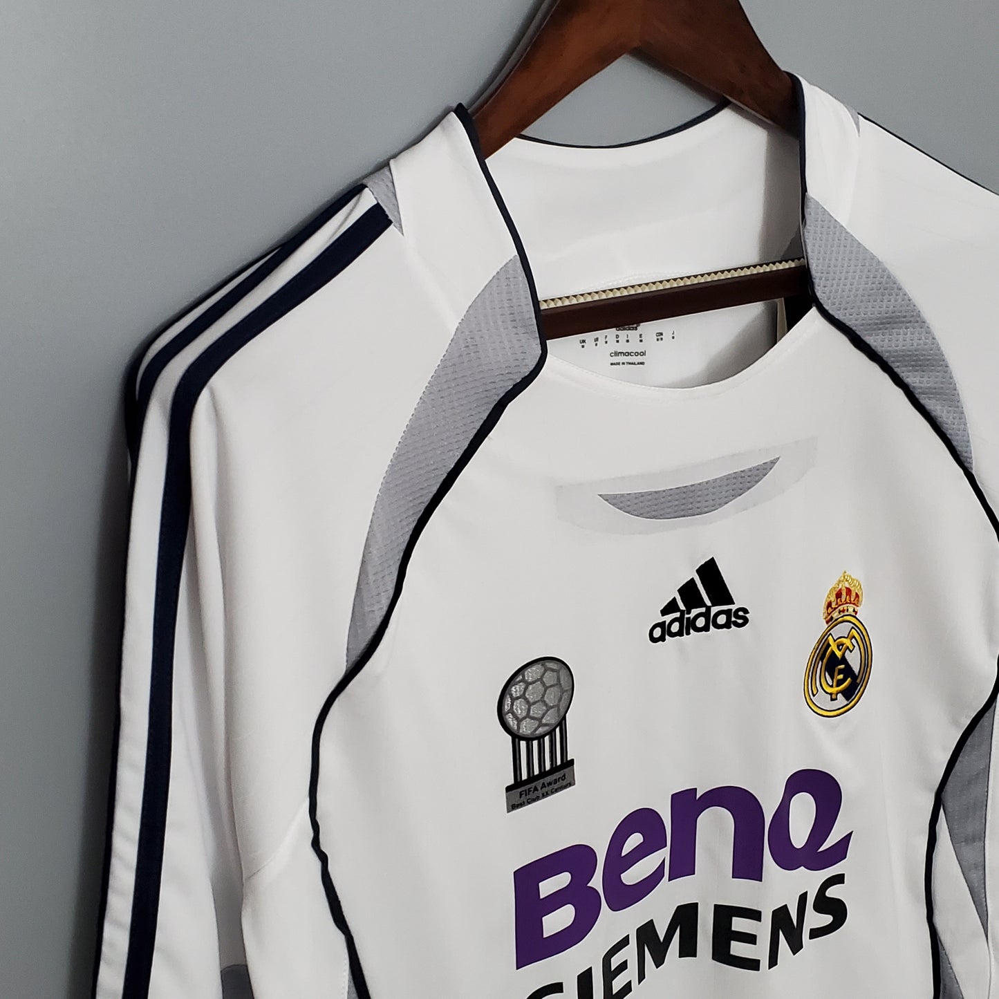 Real Madrid 06/07 Home Long Sleeve