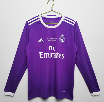 Real Madrid 16/17 Away Long Sleeve