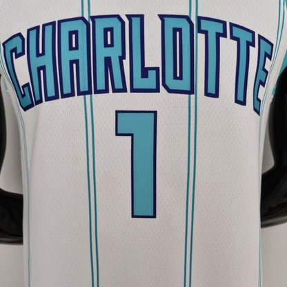 Charlotte Hornet White | 75th Anniversary