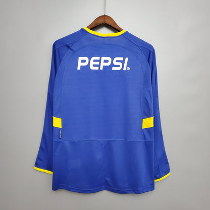Boca Juniors 03/04 Home Long Sleeve