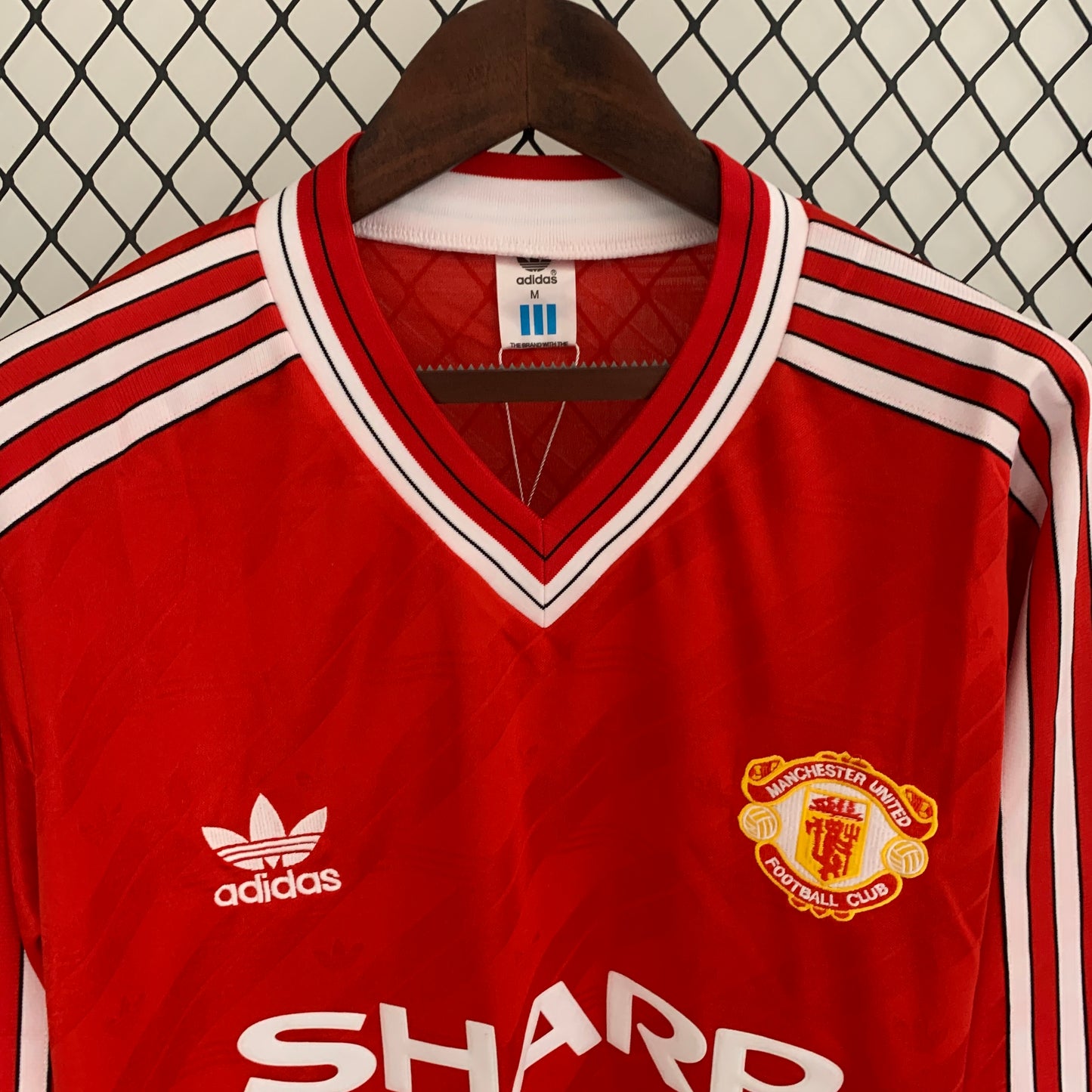 Manchester United 86/88 home Long Sleeve