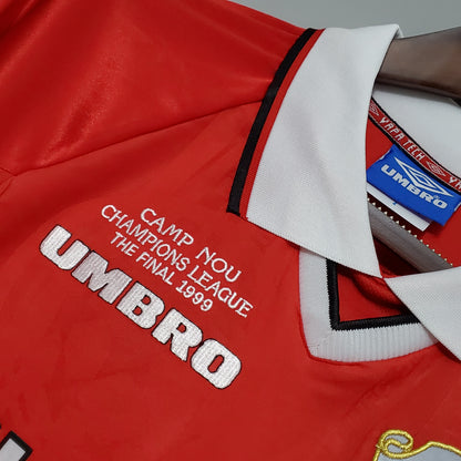 Manchester United 99/00 Champions League Version Home Long Sleeve