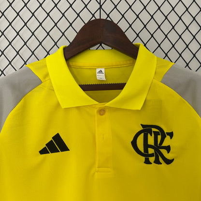 Polo Flamengo Versão Amarela 24/25
