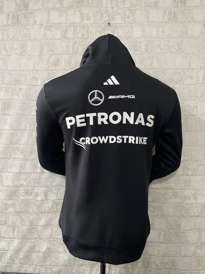Mercedes AMG Petronas adidas F1 2025 Team Hoodie - Black