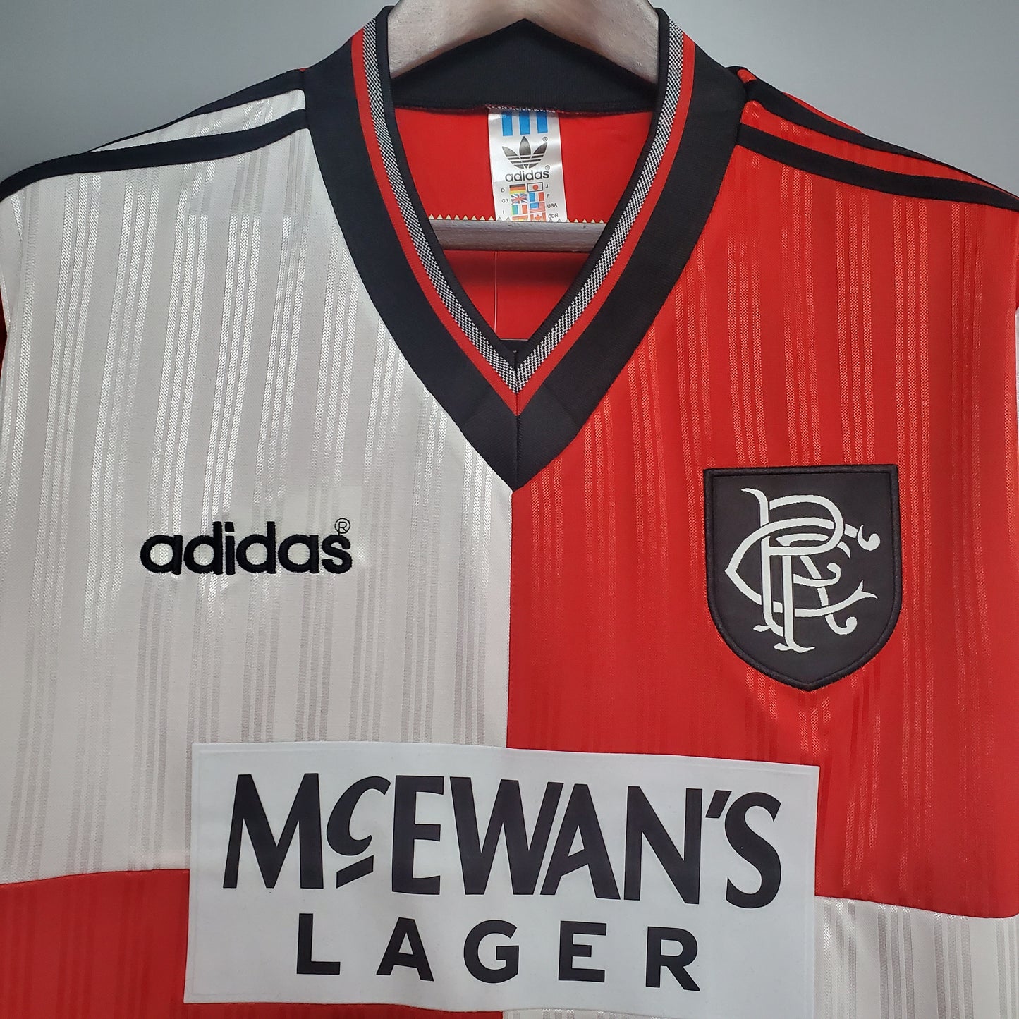 Rangers 95/96 Red and White