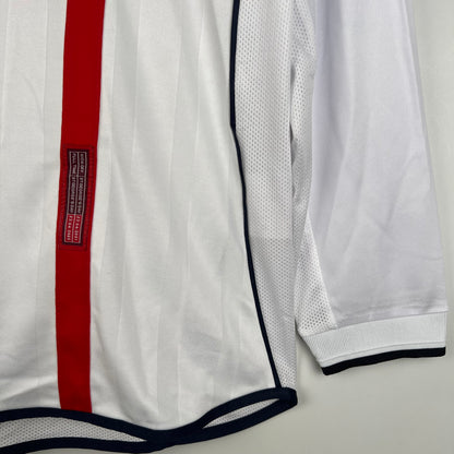 Inglaterra 2002 Home Long Sleeve